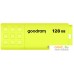 USB Flash GOODRAM UME2 128GB (желтый). Фото №1