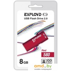 USB Flash Exployd 580 8GB (красный)