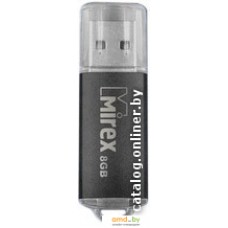 USB Flash Mirex UNIT BLACK 8GB (13600-FMUUND08)