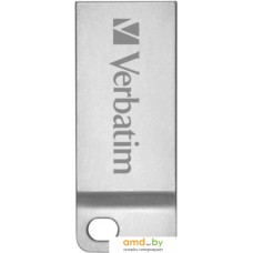 USB Flash Verbatim Metal Executive 64GB (серебристый)