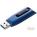 USB Flash Verbatim Store 'n' Go V3 MAX Blue/Black 64GB (49807). Фото №4