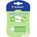 USB Flash Verbatim PinStripe Green 16GB (49070). Фото №7