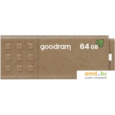 USB Flash GOODRAM UME3 Eco Friendly 64GB (коричневый)