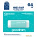 USB Flash GOODRAM UME3 Care 64GB (бирюзовый). Фото №5