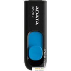 USB Flash A-Data DashDrive UV128 32GB (черный/синий)