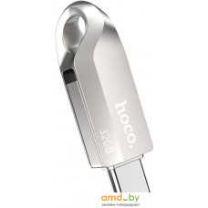 USB Flash Hoco UD8 32GB (серебристый)