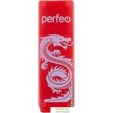 USB Flash Perfeo C04 Red Dragon 4GB (красный)