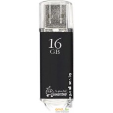 USB Flash SmartBuy 16GB V-Cut Black (SB16GBVC-K)