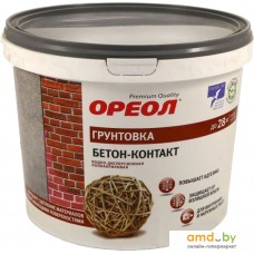 Акриловая грунтовка Ореол бетон-контакт (3 кг)