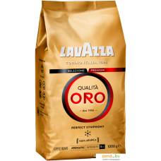Кофе Lavazza Qualita Oro в зернах 1000 г