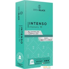 Кофе в капсулах BrewBlack Intenso 10 шт