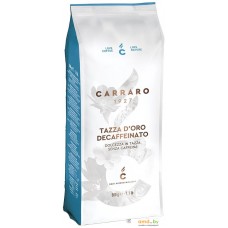 Carraro Tazza D'oro Decaffeinato в зернах 500 г