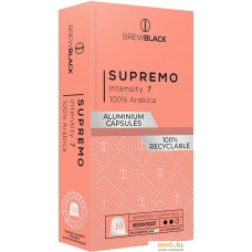 Кофе в капсулах BrewBlack Supremo Intensity 7 Aluminium 10 шт