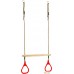 Трапеция KBT Ring Trapeze with Plastic Rings PP10 (красный). Фото №1