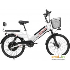 Электровелосипед SameBike Е-Alfa New SB-E-ALFA350-36/10 (белый)