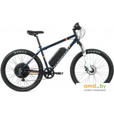 Электровелосипед Forward Cyclone Plus 26 2.0 disc 500w р.17 2021 (темно-синий)