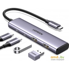 USB-хаб  Ugreen CM473 15395