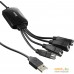 USB-хаб Buro BU-HUB4-0.3-U2.0-Splitter. Фото №4