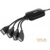 USB-хаб Buro BU-HUB4-0.3-U2.0-Splitter. Фото №5