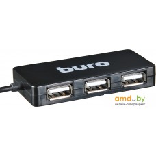 USB-хаб Buro BU-HUB4-U2.0-Slim