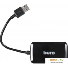 USB-хаб Buro BU-HUB4-U3.0-S