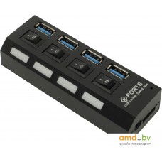 USB-хаб SmartBuy SBHA-7304-B