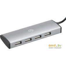 USB-хаб Digma HUB-4U2.0-UC-DS