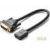 Кабель Ugreen 20118 DVI - HDMI (0.22 м, черный). Фото №1