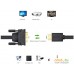 Кабель Ugreen HD106 11150 HDMI - DVI (1.5 м, черный). Фото №2