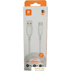 Кабель Vipfan X05 USB Type-A - USB Type-C (2 м, белый)