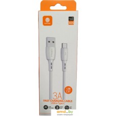 Кабель Vipfan X05 USB Type-A - USB Type-C (1 м, белый)