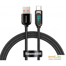 Кабель Baseus USB Type-A - USB Type-C CASX020001 (1 м, черный)