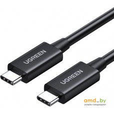 Кабель Ugreen US507 30691 USB Type-C - USB Type-C (0.8 м, черный)