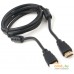 Кабель Cablexpert CCF2-HDMI4-6 HDMI - HDMI (1.8 м, черный). Фото №1