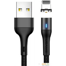 Кабель Usams U32 USB Type-A - Lightning SJ352USB01 (1 м, черный)