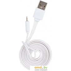 Кабель Alca USB Type-A - Lightning 510720 (1 м, белый)