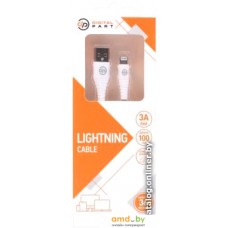Кабель Digital Part LC-302 USB Type-A - Lightning (1 м, белый)