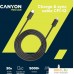 Кабель Canyon СFI-12 CNE-CFI12B USB Type-C - Lightning (2 м, черный). Фото №3