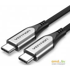 Кабель Vention TAAHF USB Type-C - USB Type-C (1 м, серый)
