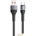 Кабель Usams U76 USB Type-A - USB Type-C (1.2 м, черный). Фото №1