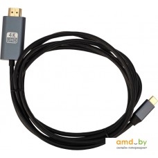 Кабель Rexant USB Type-C - HDMI 17-6402 (2 м, черный)