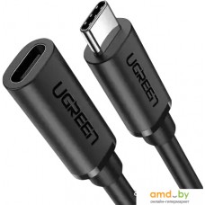 Кабель Ugreen USB Type-C - USB Type-C US353 10387 (1 м, черный)