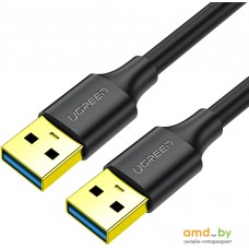 Кабель Ugreen US128 90576 USB Type-A - USB Type-A (3 м, черный)