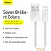 Кабель Baseus Dynamic Series Fast Charging Data Cable USB to iP CALD000402. Фото №9