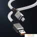 Кабель Baseus CoolPlay Series USB Type-A - USB Type-C (2 м, белый). Фото №1