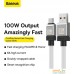 Кабель Baseus CoolPlay Series USB Type-A - USB Type-C (2 м, белый). Фото №7