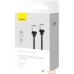 Кабель Baseus CoolPlay Series USB Type-C - Lightning (1 м, черный). Фото №7