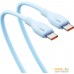 Кабель Baseus Pudding Series USB Type-C - USB Type-C (2 м, голубой). Фото №16