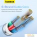 Кабель Baseus Pudding Series USB Type-C - USB Type-C (2 м, голубой). Фото №3