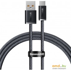 Кабель Baseus Dynamic Series Fast Charging Data Cable 100W USB Type-A - USB Type-C (1 м, серый)